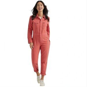 Lee Salmon Pink Denim Union-Alls Jumpsuit